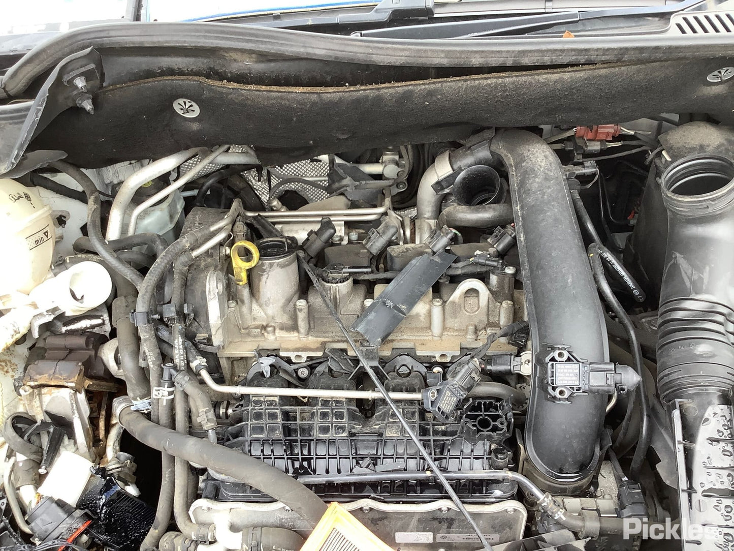 2017 VOLKSWAGEN CADDY DOWNPIPE-CAT TYPE, 1.4, PETROL, CZCB CODE, 2KN, 07/15-02/21 2K0254500BX CATALYTIC CONVERTER