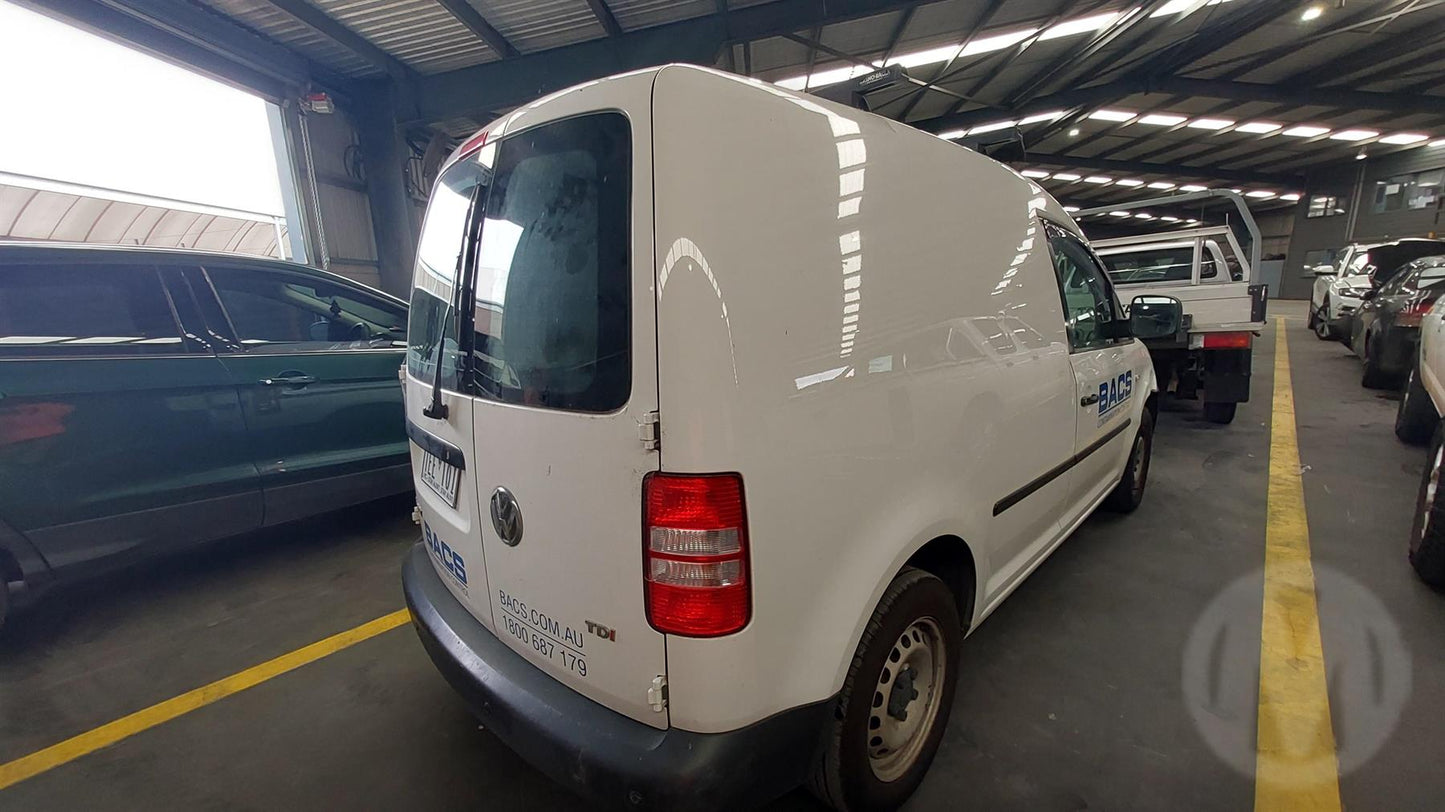 2013 VOLKSWAGEN CADDY 2K, DIESEL, AUTO T/M, 08/10-06/15 1K0905849B IGNITION W KEY