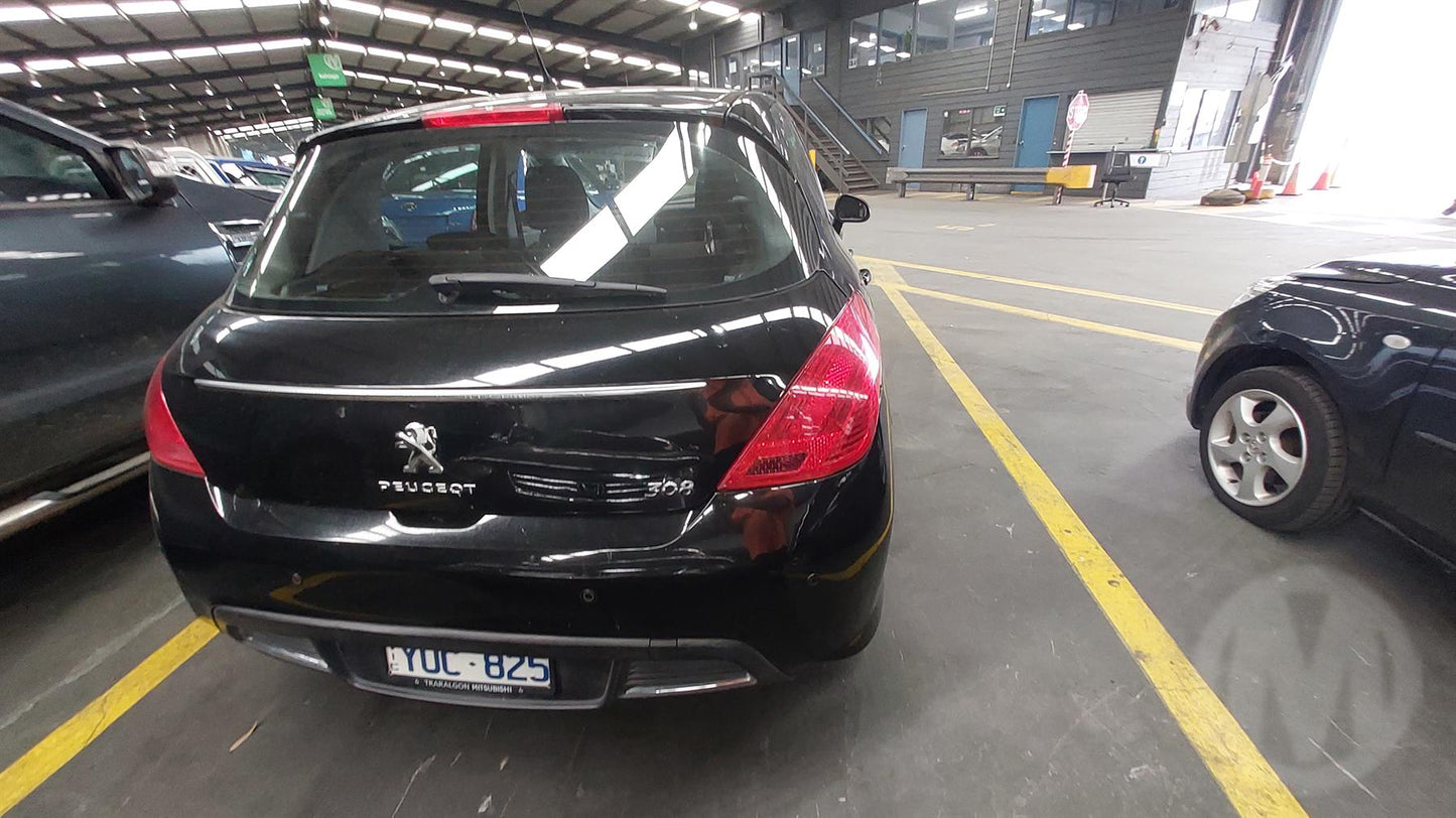 2012 PEUGEOT 308 LEFT REAR DOOR LOCK, T7, HATCH/WAGON, 09/07-12/13 9137V3 DOOR BOOT GATE LOCK