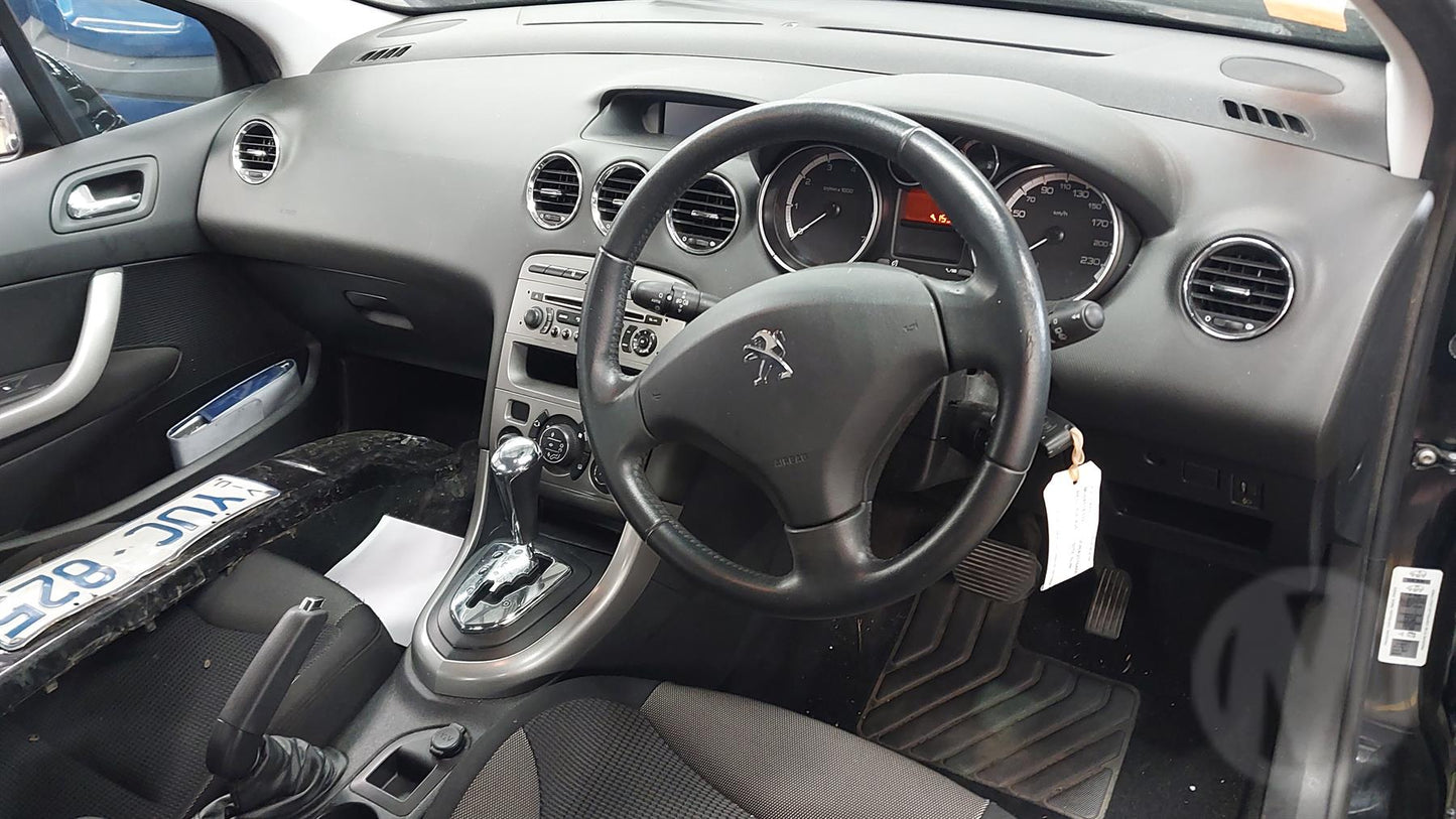 2012 PEUGEOT 308 LEFT REAR DOOR LOCK, T7, HATCH/WAGON, 09/07-12/13 9137V3 DOOR BOOT GATE LOCK