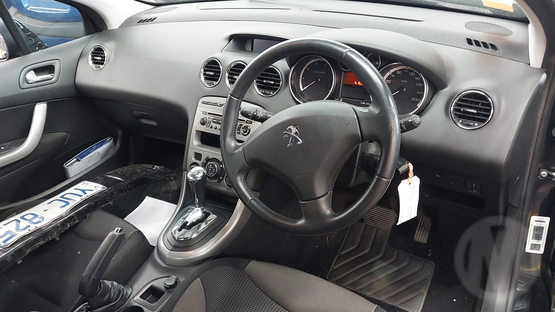 2012 PEUGEOT 308 AUTO, PETROL, 1.6, TURBO, T7, VIN VF34*5FV, 20GA03 CODE, 09/07-01/14  TRANS GEARBOX