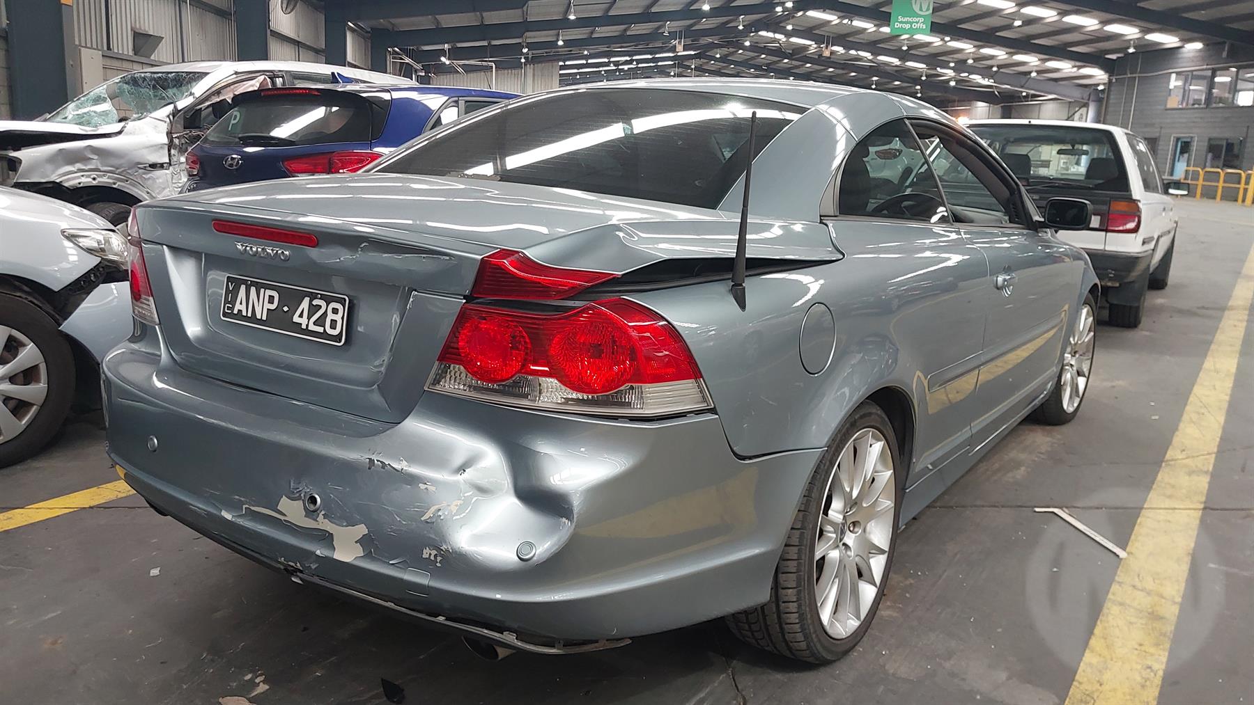 2006 VOLVO S70/V70/C70 HEADLAMP SWITCH, C70 (YV1MC...), M SERIES, 08/06-12/13  COMBINATION SWITCH