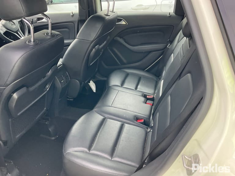 2014 MERCEDES B CLASS LH REAR, SEAT BELT ONLY, W246, 12/11-01/15 A2468602785 SEAT BELT STALK