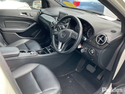 2014 MERCEDES B CLASS LH REAR, SEAT BELT ONLY, W246, 12/11-01/15 A2468602785 SEAT BELT STALK