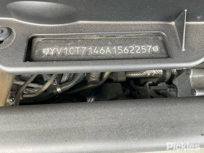 2010 VOLVO XC90 LH REAR 3RD ROW, SEAT BELT ONLY, 01/05-12/14  SEAT BELT STALK