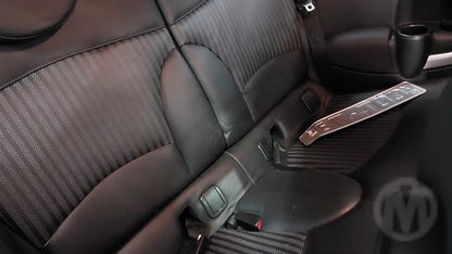 2014 MINI COOPER RH FRONT, SEAT BELT ONLY, WAGON, R55, 03/08-05/14  SEAT BELT STALK