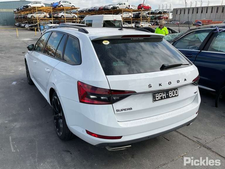 2021 SKODA SUPERB PETROL, 2.0, TURBO, CJXA CODE, NP, 03/16-  ENGINE
