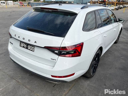 2021 SKODA SUPERB PETROL, 2.0, TURBO, CJXA CODE, NP, 03/16-  ENGINE