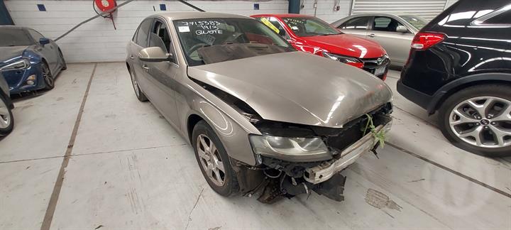 2010 AUDI A4 A4/S4, B8 8K, SEDAN, 02/08-01/16 8K5833052D RIGHT REAR DOOR SLIDING