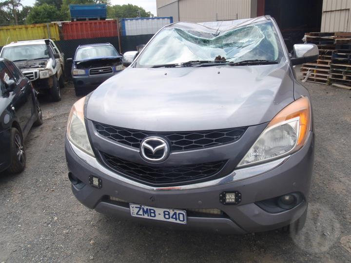 2012 MAZDA BT50 UP, AMBER INDICATOR TYPE, 10/11-08/15  RIGHT HEADLAMP