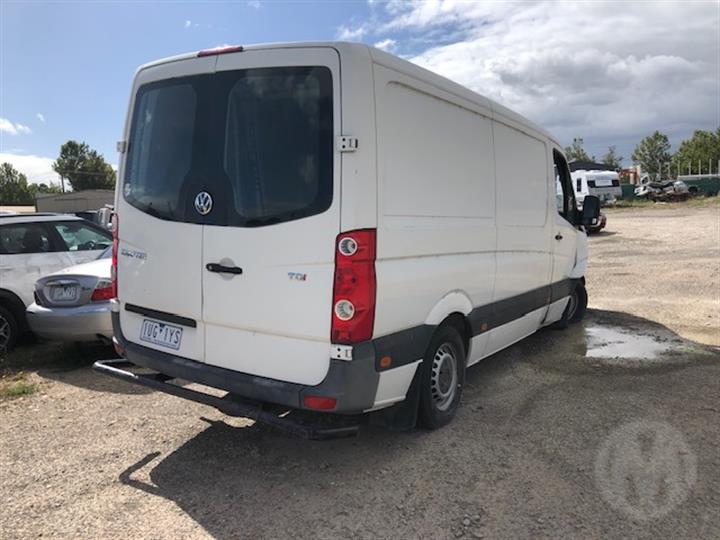 2012 VOLKSWAGEN CRAFTER RIGHT FRONT DOOR LOCK, 02/07-07/17 2E2837016B DOOR BOOT GATE LOCK
