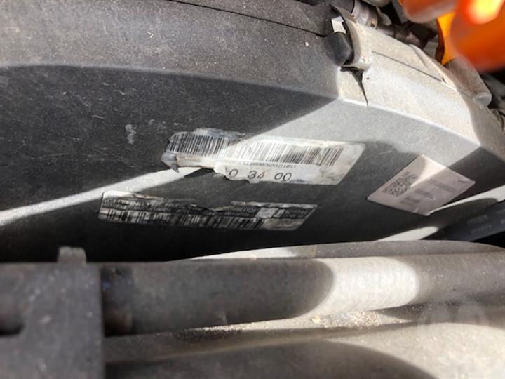 2012 VOLKSWAGEN CRAFTER FRONT, 02/07-07/17 2E0955023A WIPER MOTOR