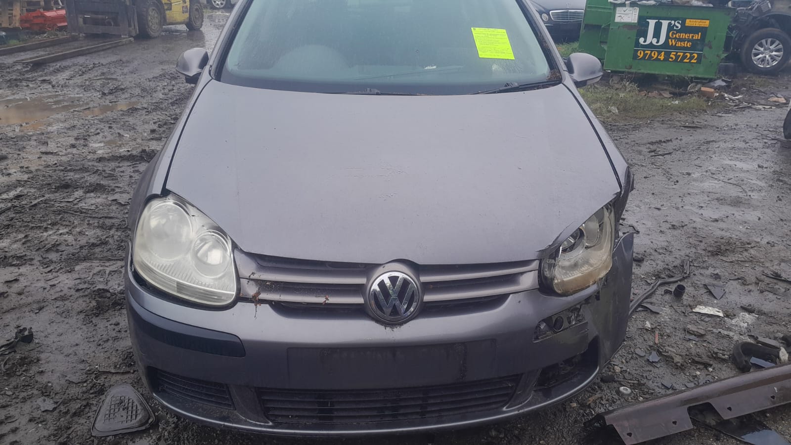 2004 VOLKSWAGEN GOLF GEN 5, DOOR REG ASSY (REG AND MOTOR), 06/04-02/09  LEFT REAR WND REG MOTOR