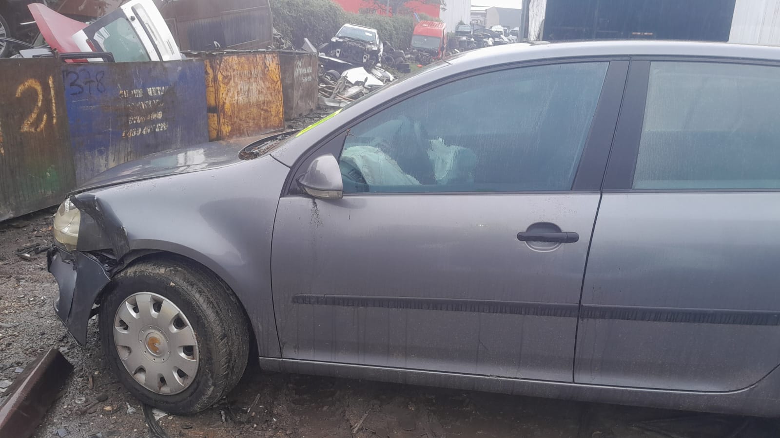 2004 VOLKSWAGEN GOLF GEN 5, DOOR REG ASSY (REG AND MOTOR), 06/04-02/09  LEFT REAR WND REG MOTOR