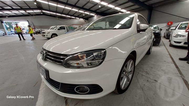 2011 VOLKSWAGEN EOS 1F, NON H/LAMP WASHERS & PARK ASSIST TYPE, 05/11-12/14 1Q0807221E FRONT BUMPER
