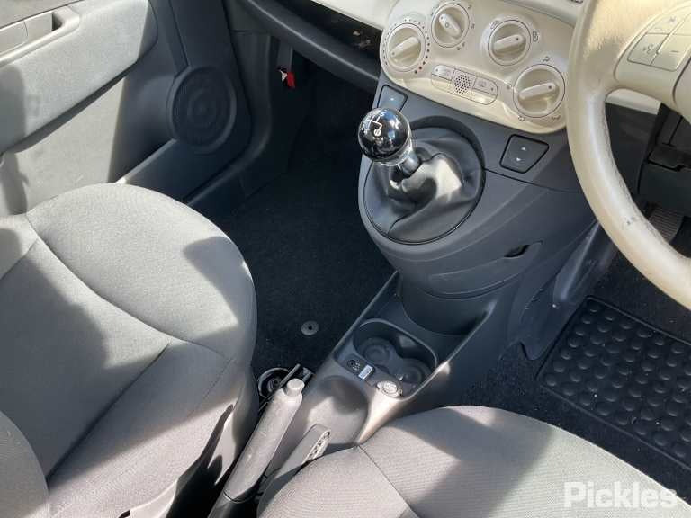 2014 FIAT 500 LH SIDE, 03/08- 735452612 SUNVISOR