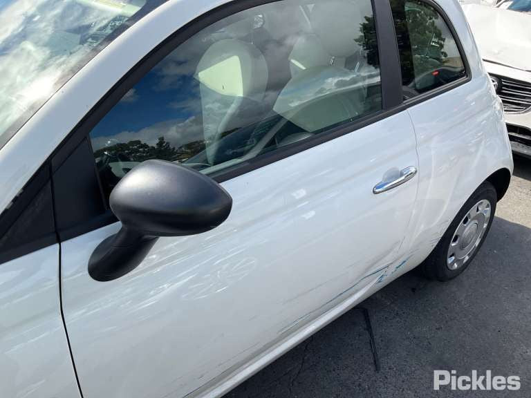 2014 FIAT 500 LH REAR, SEAT BELT ONLY, 03/08- 735492577 SEAT BELT STALK