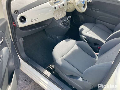2014 FIAT 500 RH FRONT, SEAT BELT ONLY, 03/08- 735642599/735642593 SEAT BELT STALK