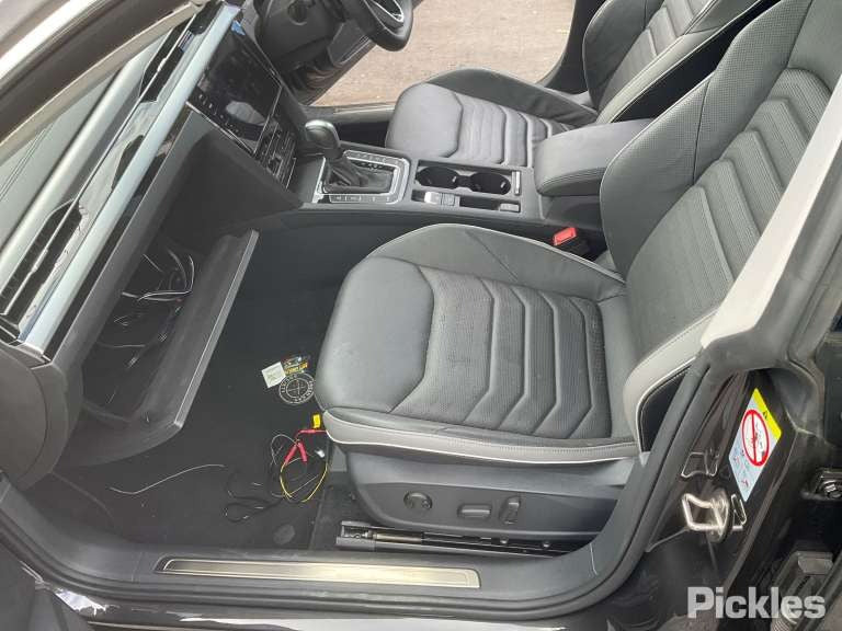 2023 VOLKSWAGEN ARTEON CENTRE REAR, SEAT BELT STALK ONLY, 3H, 06/17-12/23  SEAT BELT STALK