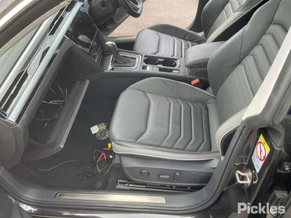 2023 VOLKSWAGEN ARTEON CENTRE REAR, SEAT BELT STALK ONLY, 3H, 06/17-12/23  SEAT BELT STALK