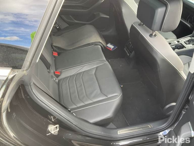 2023 VOLKSWAGEN ARTEON CENTRE REAR, SEAT BELT STALK ONLY, 3H, 06/17-12/23  SEAT BELT STALK