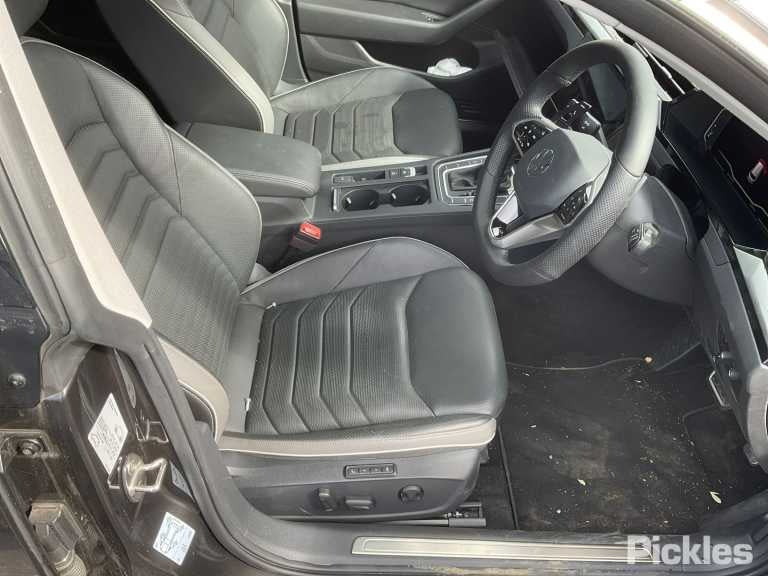 2023 VOLKSWAGEN ARTEON CENTRE REAR, SEAT BELT STALK ONLY, 3H, 06/17-12/23  SEAT BELT STALK