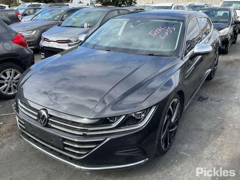 2023 VOLKSWAGEN ARTEON CENTRE REAR, SEAT BELT STALK ONLY, 3H, 06/17-12/23  SEAT BELT STALK