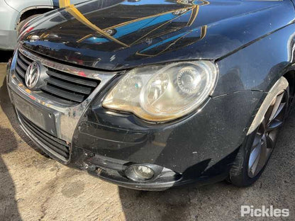 2010 VOLKSWAGEN EOS PETROL ENG TYPE ,W/ PARK SENSORS , 02/07-04/11 1Q0807417D REAR BUMPER