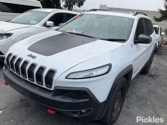 2015 JEEP CHEROKEE KL, POWER FOLD, GREY, NON BLIND SPOT TYPE, 02/14-03/18 1VF48XS9AD RIGHT DOOR MIRROR