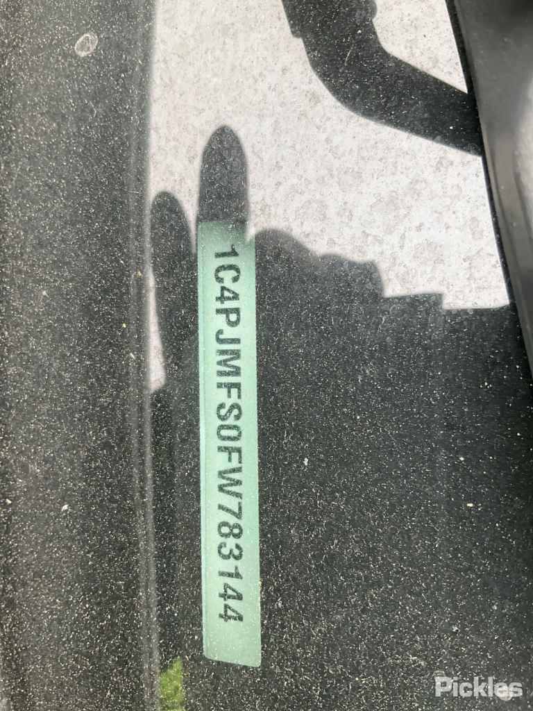 2015 JEEP CHEROKEE KL, LH SIDE, 02/14-11/22  SUNVISOR