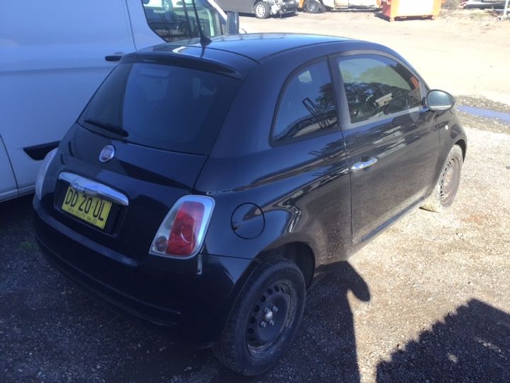 2015 FIAT 500 IN BODY, HATCH, LIGHT GREY LENS EDGING, 03/08-09/15 51885549 LEFT TAILLIGHT