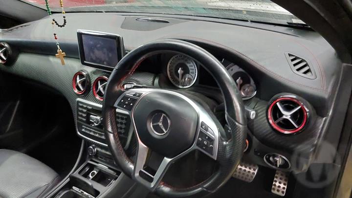 2015 MERCEDES A CLASS W176, W/ BI-XENON, CHROME RING, ILS TYPE, 09/12-08/15 A1768204961 RIGHT HEADLAMP