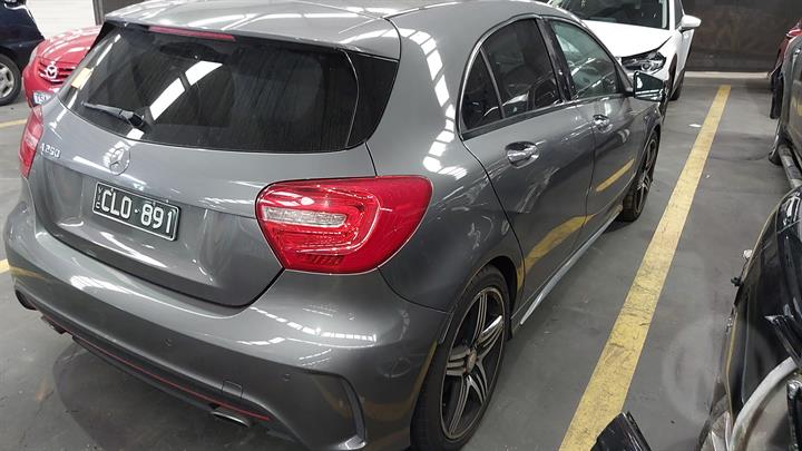 2015 MERCEDES A CLASS W176, W/ BI-XENON, CHROME RING, ILS TYPE, 09/12-08/15 A1768204961 RIGHT HEADLAMP