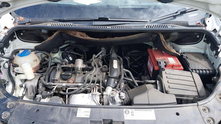 2011 VOLKSWAGEN CADDY MANUAL, 1.2, TURBO PETROL, 2K, 08/10-06/15 1K0121251BN RADIATOR