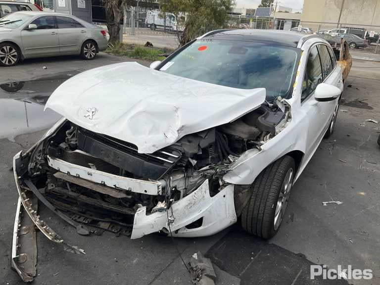 2013 PEUGEOT 508 RH FRONT, SEAT BELT ONLY, SEDAN/WAGON, 07/11-12/17  SEAT BELT STALK