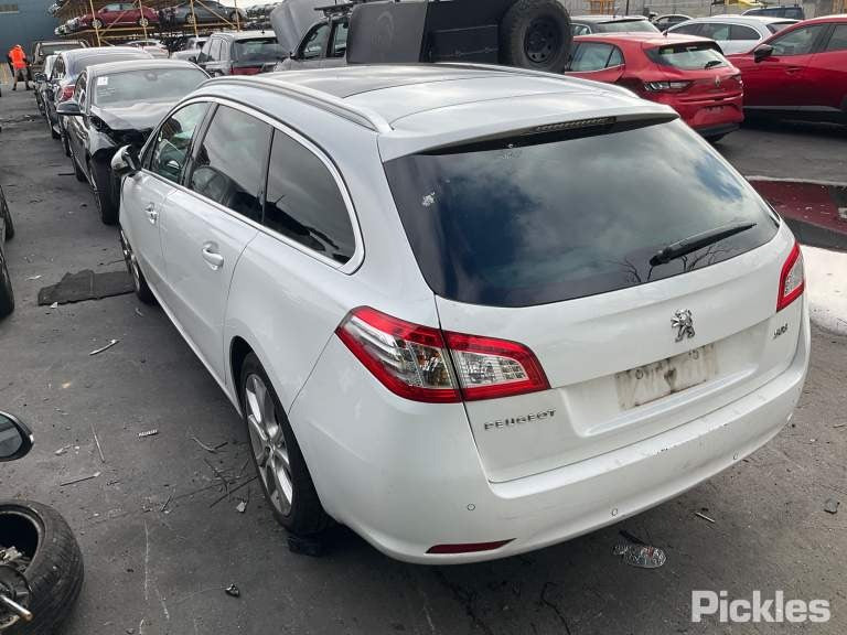 2013 PEUGEOT 508 LH FRONT, SEAT BELT ONLY, SEDAN/WAGON, 07/11-12/17  SEAT BELT STALK