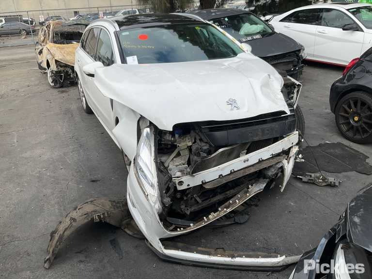 2013 PEUGEOT 508 LH FRONT, SEAT BELT ONLY, SEDAN/WAGON, 07/11-12/17  SEAT BELT STALK