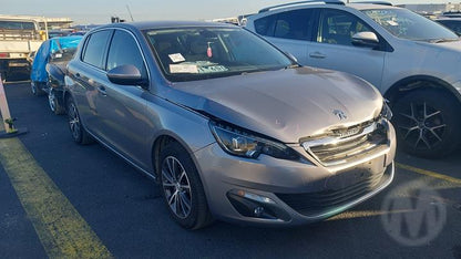 2015 PEUGEOT 308 LH REAR, T9, BLACK, ALLURE, 10/14-01/21 98034866ZD DOOR TRIM