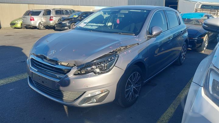 2015 PEUGEOT 308 LH REAR, T9, BLACK, ALLURE, 10/14-01/21 98034866ZD DOOR TRIM