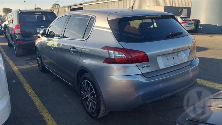 2015 PEUGEOT 308 LH REAR, T9, BLACK, ALLURE, 10/14-01/21 98034866ZD DOOR TRIM