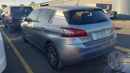 2015 PEUGEOT 308 LH REAR, T9, BLACK, ALLURE, 10/14-01/21 98034866ZD DOOR TRIM