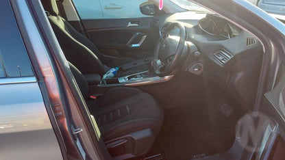 2015 PEUGEOT 308 LH REAR, T9, BLACK, ALLURE, 10/14-01/21 98034866ZD DOOR TRIM