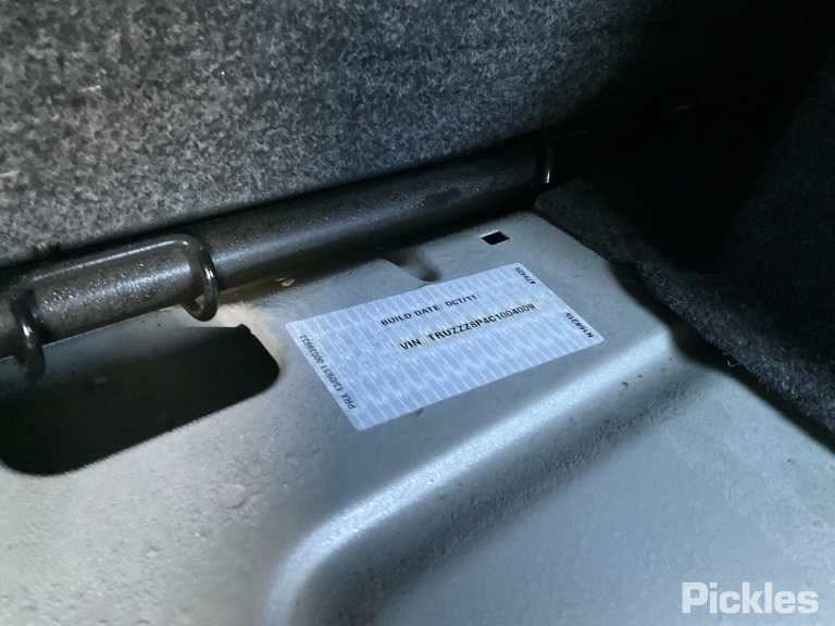 2012 AUDI A3 8P, 06/04-02/13 8P7857035H GLOVE BOX