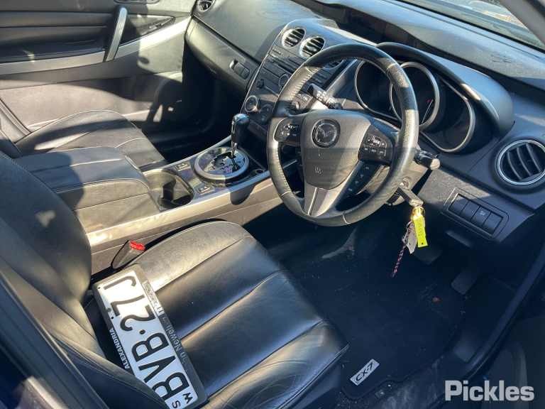 2011 MAZDA CX7 HEAD UNIT, SINGLE DISC CD PLAYER, ER, 06/09-02/12  RADIO CD DVD SAT TV