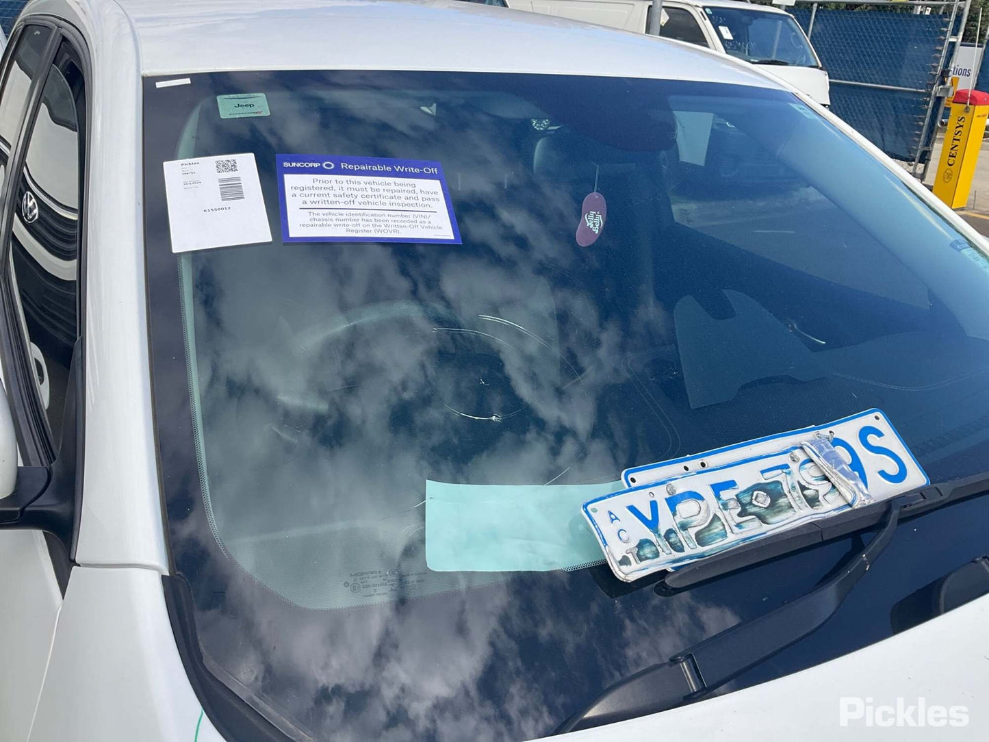 2015 JEEP CHEROKEE KL, LH SIDE, 02/14-11/22 5LW10HDAAD SUNVISOR