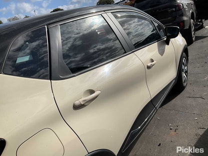 2016 RENAULT CAPTUR J87, 08/14-12/19 823001349R RIGHT REAR DOOR WINDOW