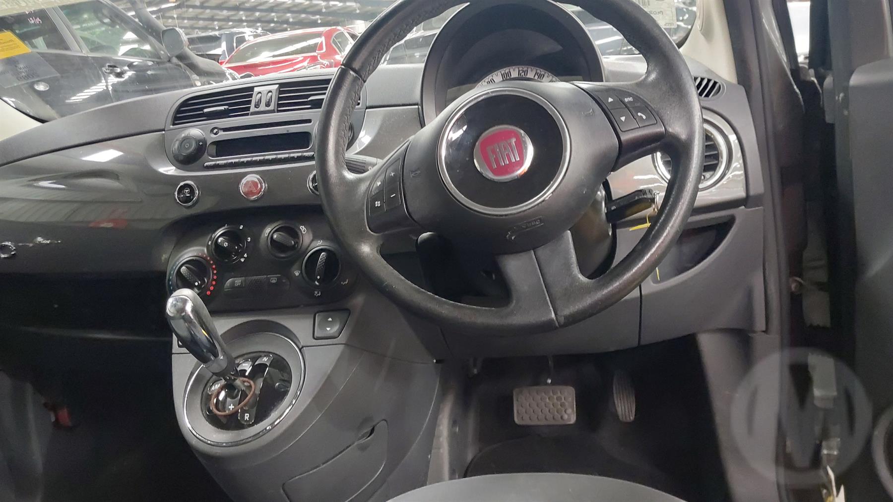 2013 FIAT 500 AUTO T/M, 03/08- 51908537 GEAR STICK SHIFTER