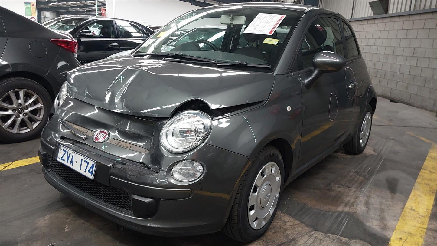 2013 FIAT 500 IN BODY, HATCH, LIGHT GREY LENS EDGING, 03/08-09/15  RIGHT TAILLIGHT