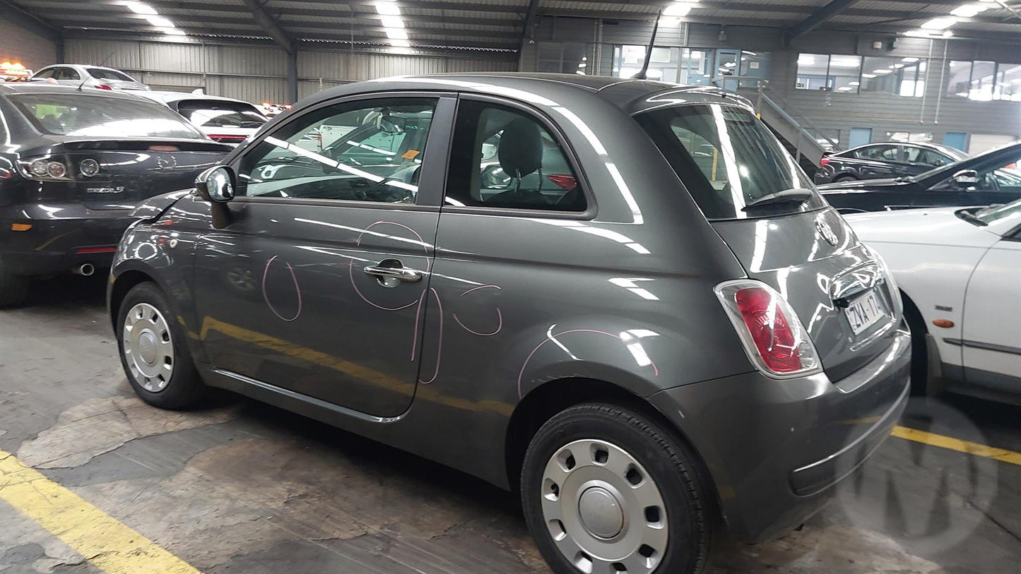 2013 FIAT 500 IN BODY, HATCH, LIGHT GREY LENS EDGING, 03/08-09/15  RIGHT TAILLIGHT