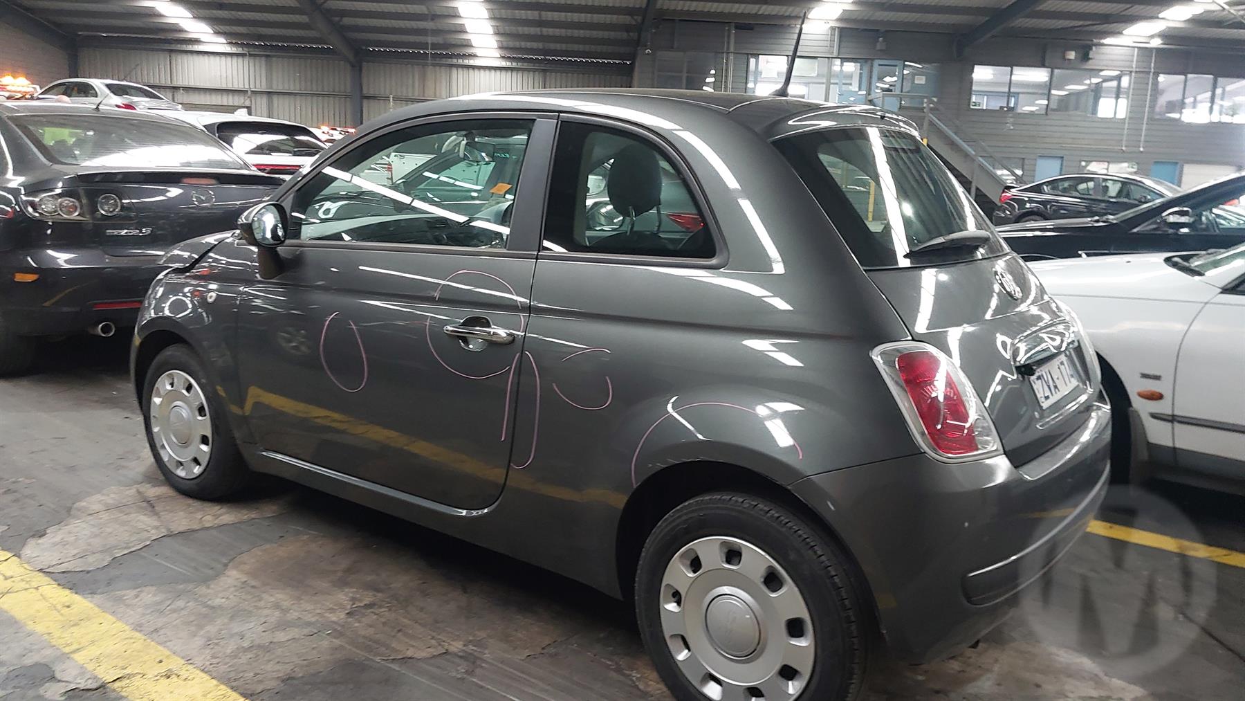 2013 FIAT 500 AUTO T/M, 03/08- 51908537 GEAR STICK SHIFTER